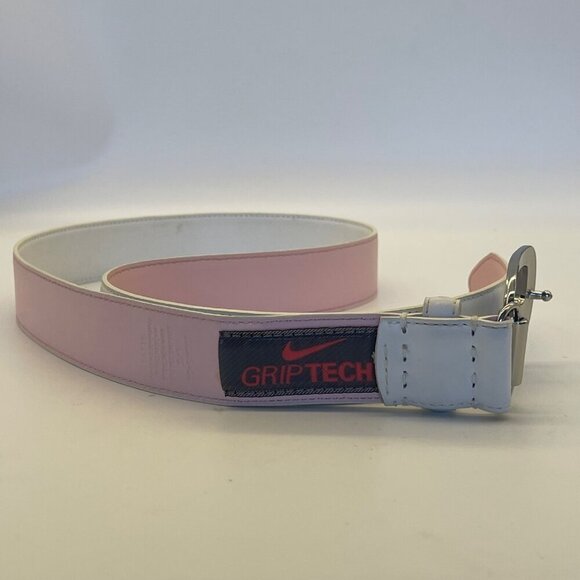 Nike Reversible Golf Belt – White/Pink – Size Medium - Picture 11 of 11